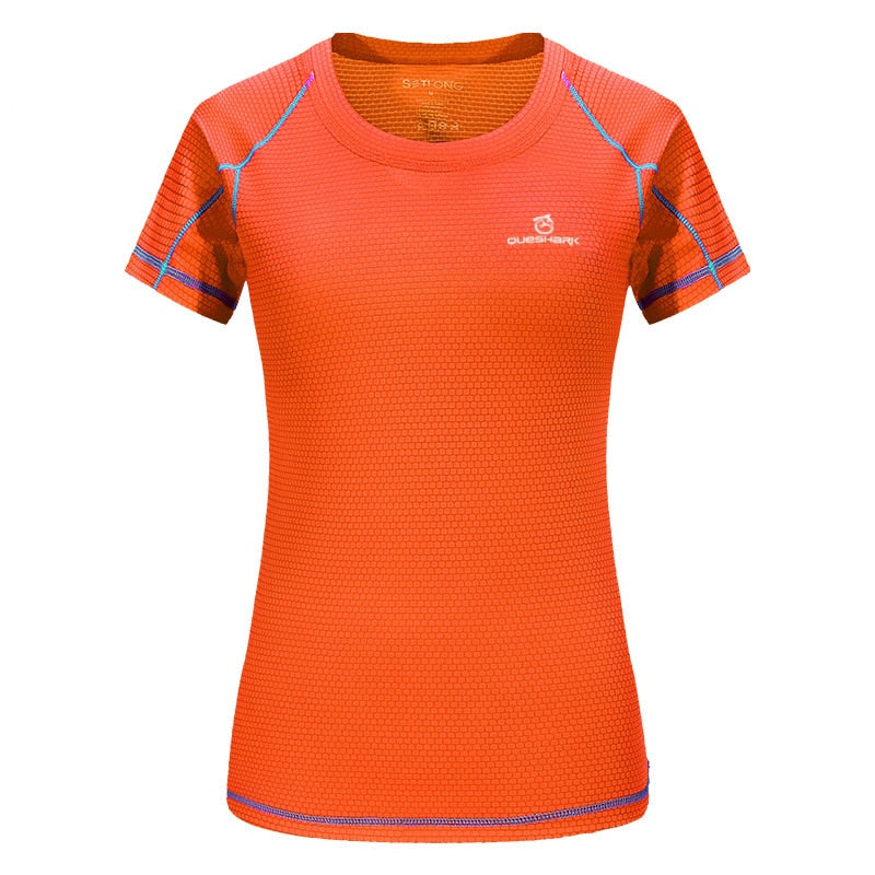 Camiseta Esportiva Feminina - Roupas Secagem Rápida - Moda Feminina